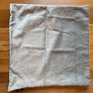 Gray Velvet Pillow Cover